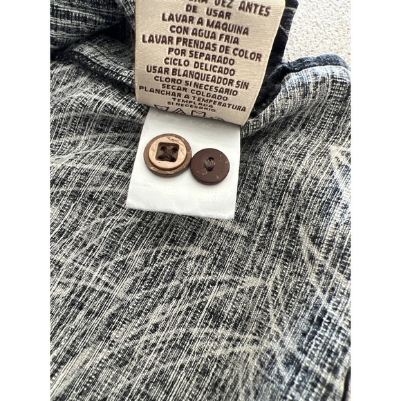 Jamaica JAXX 100% SILK SHORT SLEEVE BLACK PALMS SHIRT - SIZE XL - Picture 6 of 7